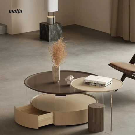 TIDELEADER Spoleto Acrylic Coffee Table from TIDELEADER