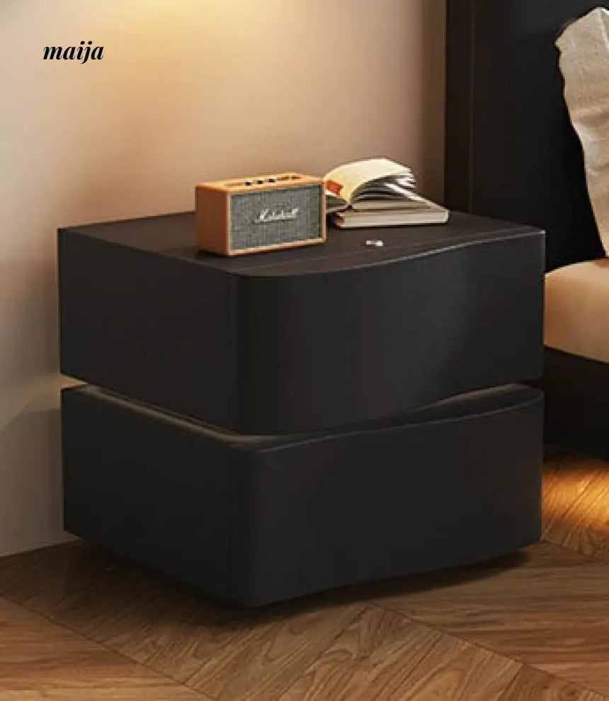 Maddie Solid Wood Bedside Table from maija