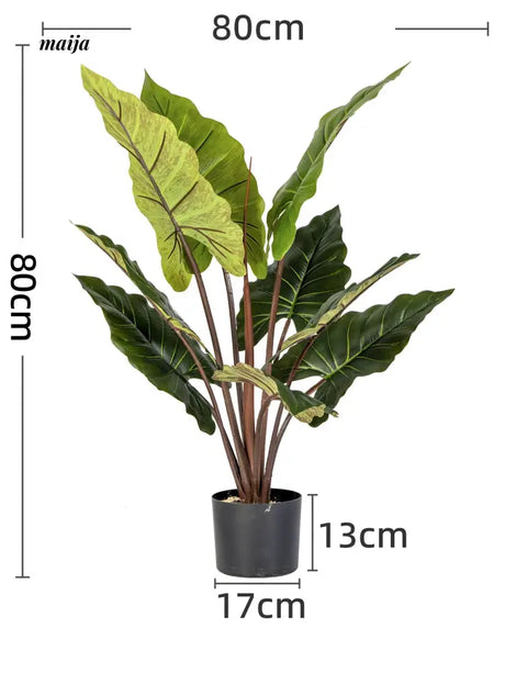 Artificial Rainbow Taro Plant from maija