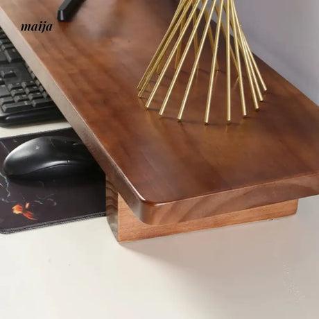 Beechwood Natural Wood Monitor Stand from maija