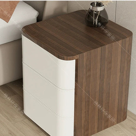 GEPH Theo Cream Bedside Storage Cabinet from GEPH