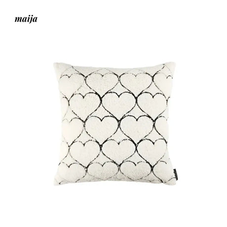 HOUSE OF YINN Heart Shaped Rabbit Pillow Cushion from MOSE