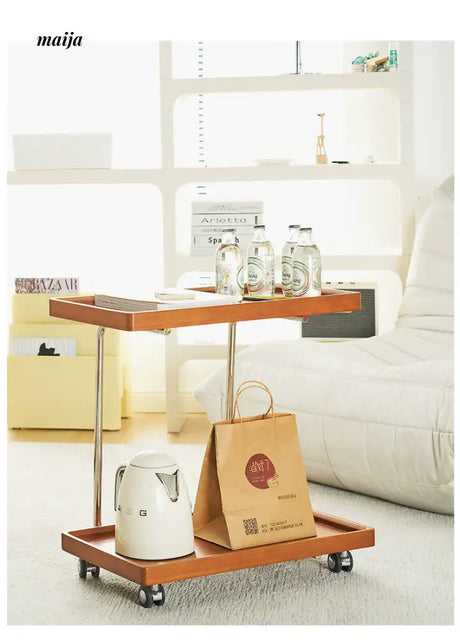 MIKA Retro Movable Storage Side Table from MIKA