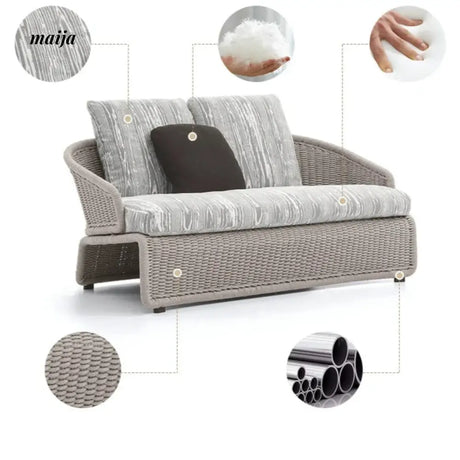 GERMAIN Elliot Outdoor Sofa from GERMAIN
