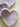 Fleece Heart Coaster from Wilde Früchte