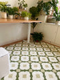 TIPTOE Summer Rain French Plaid Rug from TIPTOE