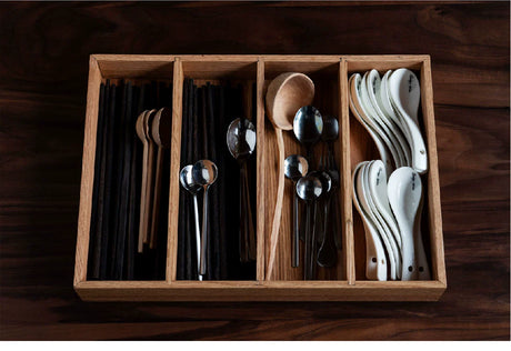 MUMO Leo Natural Wood Kitchen Tool Set from MUMO