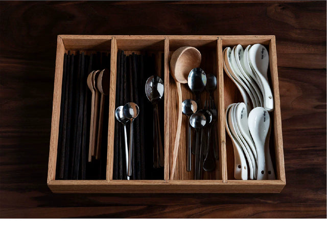 MUMO Leo Natural Wood Kitchen Tool Set from MUMO