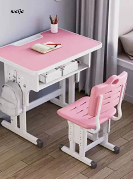 Outuan Adjustable Children Learning Desk and Chair XXZJX0088 from maija