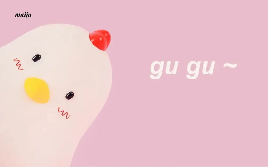 MUID Squeezy Baby Chicken Night Lamp from maija
