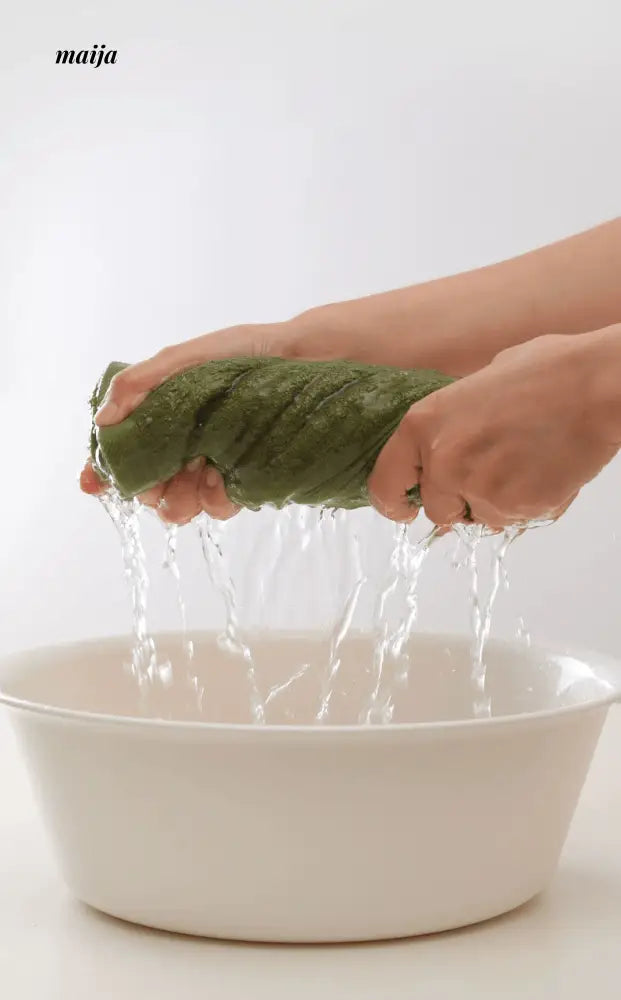 Avocado Cotton Towels from maija