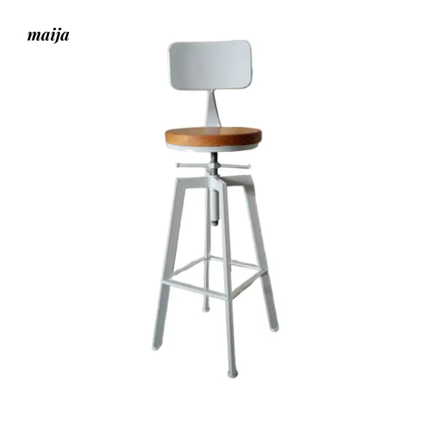 THECOFFEEFURNITURE Retro Industrial Bar Stool from maija