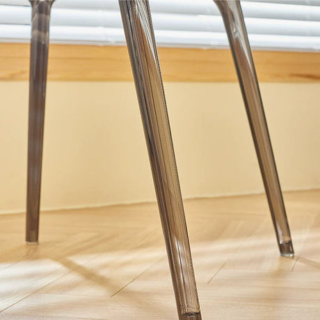 LAZYSPACE Levi Acrylic Milk Tea Highchair from LAZYSPACE