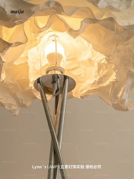 LYNN Japanese Origami Floor Lamp from Lynn's Lamp