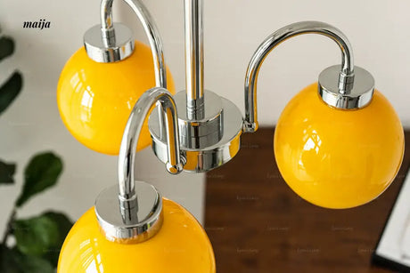 LYNN Persimmon Designer Chandelier from Lynn's Lamp