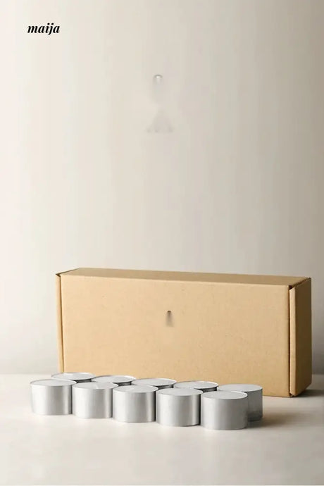 JOTO Eight Year Candle Cup Cement Glass Windproof Candle Holder from JOTO