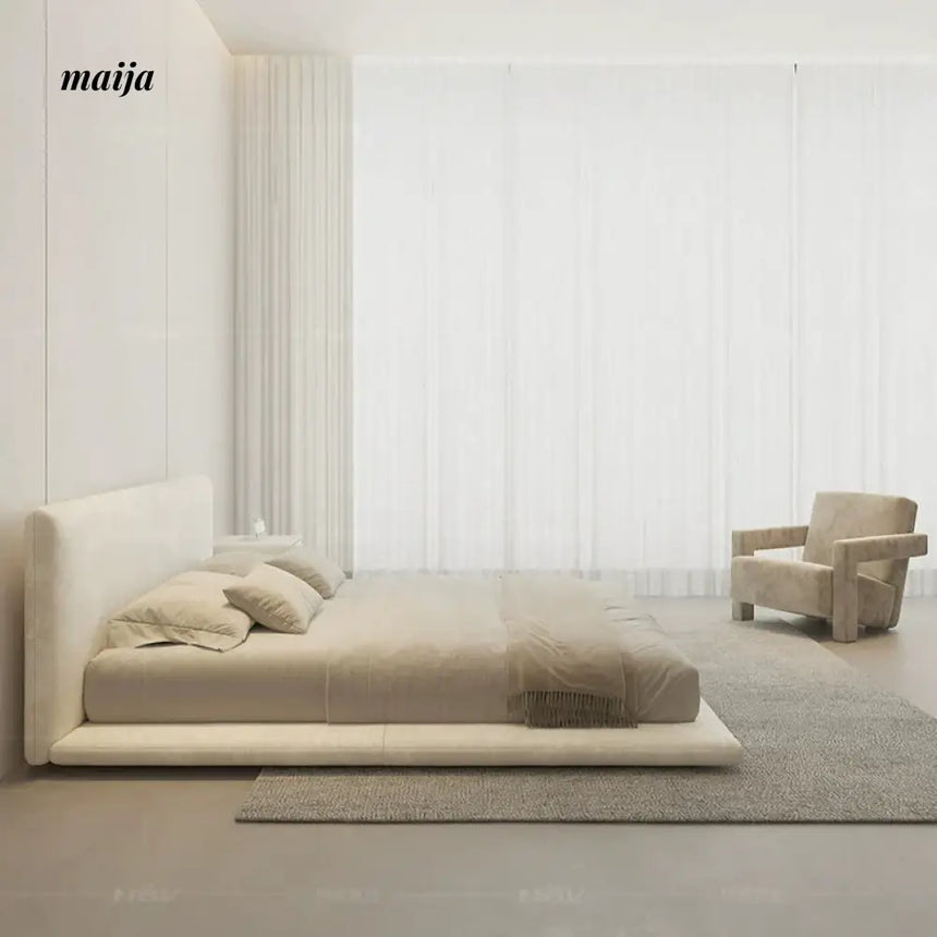 NAVI Crepe Fabric Bed from NAVI