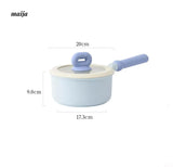 Pastel Blue Milk Steam Pot from CAROTE