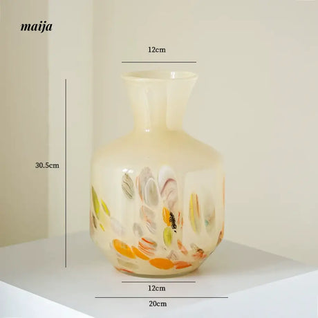 Speckle Colour Glass Vase from maija