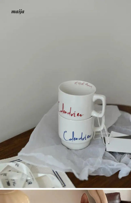 MUYE A Quiet Morning Ceramic Cup from MUYE