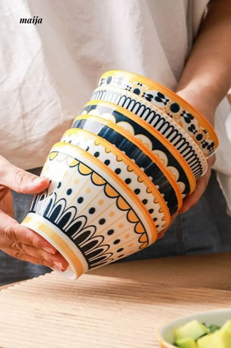 Haruto Ceramic Rice Bowls from maija