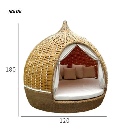GERMAIN Megan Outdoor Rattan Igloo from GERMAIN