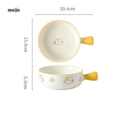 MOSE Orange Meow Bowl from MOSE