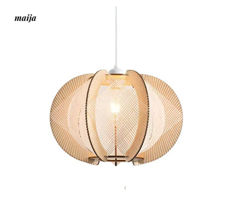 ZHONGSHAN Japanese Woven Retro Chandelier for Homestay from ZHONGSHAN