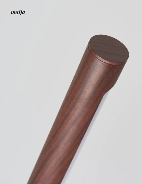 Long Bar Wood Grain Floor Lamp from maija