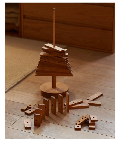 MUMO Hazel Solid Wood Christmas Tree Decor from MUMO
