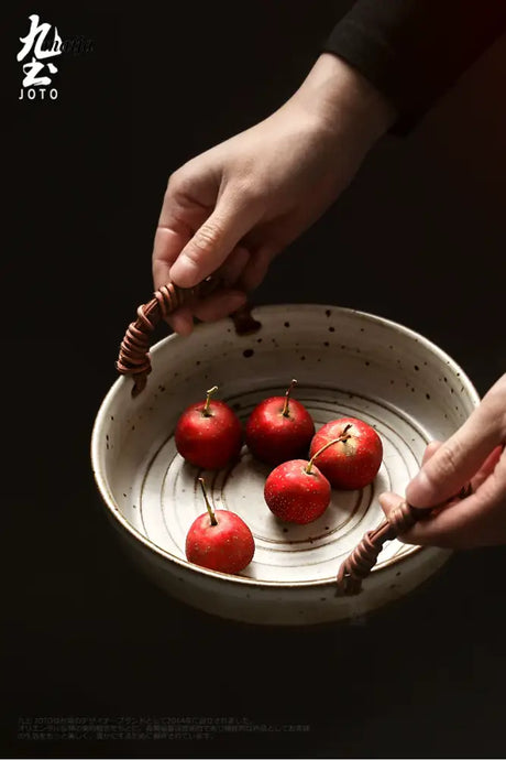 JOTO Retro Japanese Style Ceramic Fish Dish Tableware from JOTO