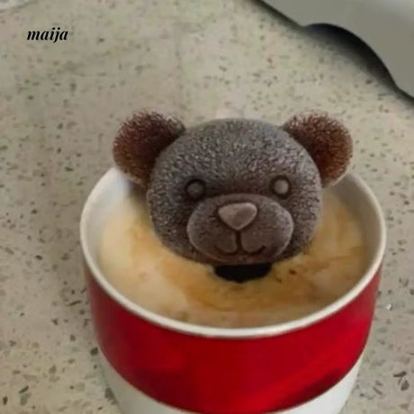 BANKE Coffee Silicone Mold with Little Bears from BANKE