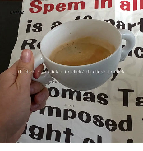CLICK Hand-Fork Waist Coffee Cup Set from CLICK