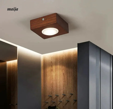 CH LIGHTING Modern Wooden LED Corridor Ceiling Light from CH LIGHTING