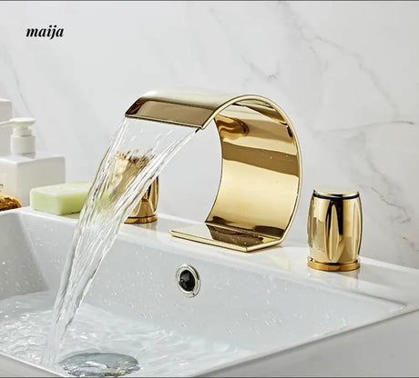 Crescent Waterfall Faucet from Kaiyashi