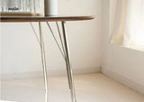 MOODSTORM Lilli Simple Iron Dining Table and Chair Set from MOODSTORM
