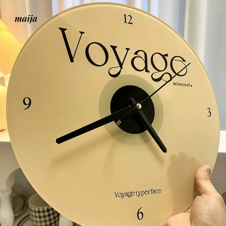 LIVETAI Creamy Glossy VOYAGE Clock from maija