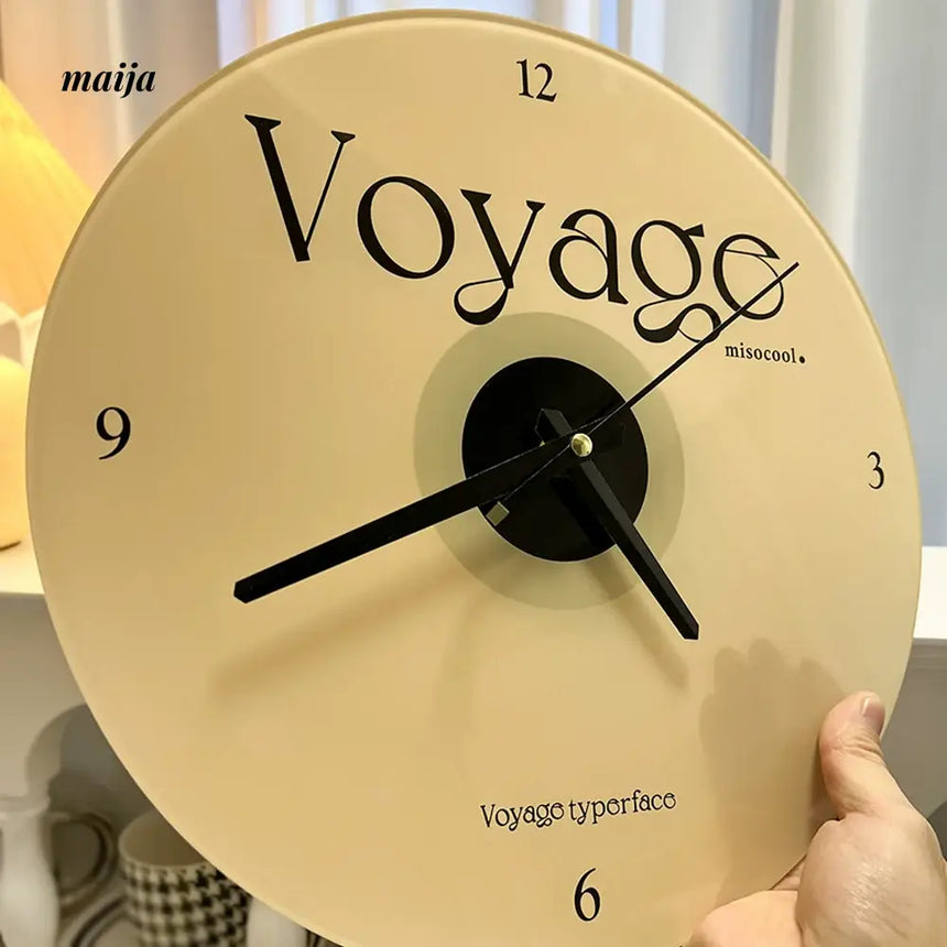 LIVETAI Creamy Glossy VOYAGE Clock from maija