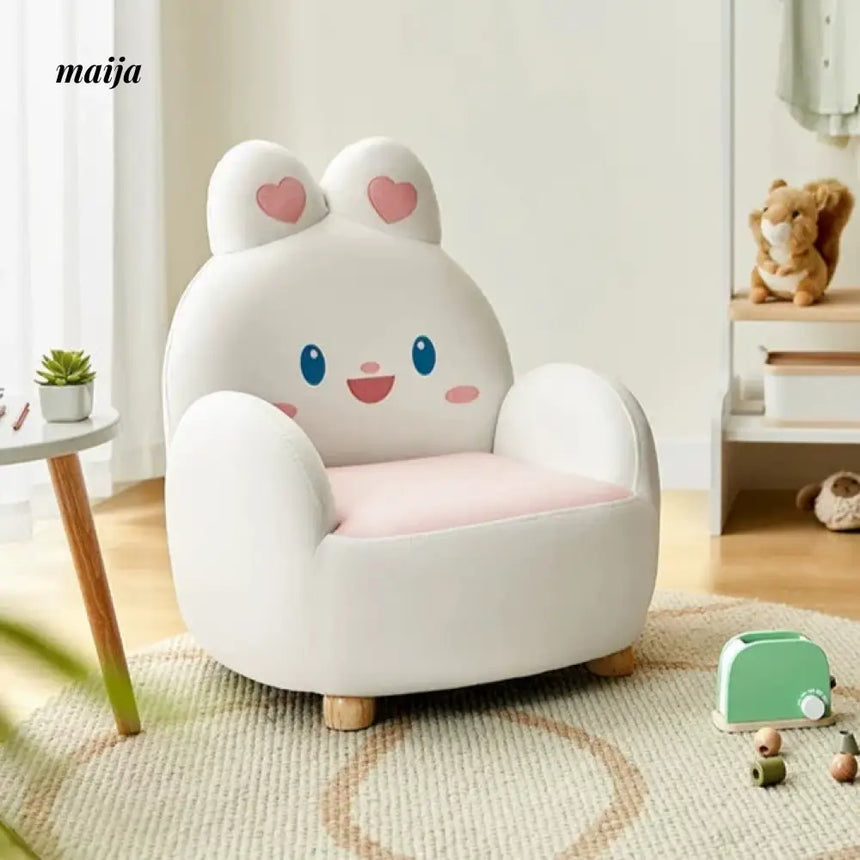 LINSYKIDS Cartoon Children's Reading Sofa from RZONE