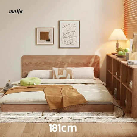 Japanese Tatami Solid Wood Platform Bed from maija