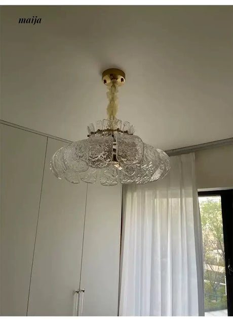 NANCY Retro Glass Chandelier American Style from NANCY