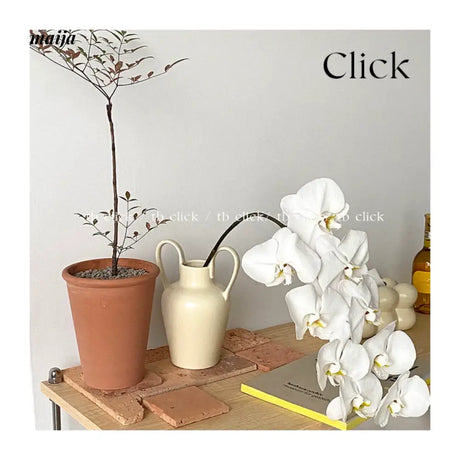 CLICK Cream Ceramic Jewelry French Style Retro Decor from CLICK