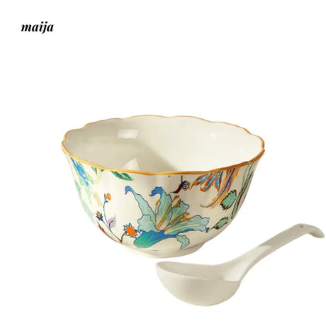 MOSE Ceramic Double-Ear Soup Bowl from MOSE