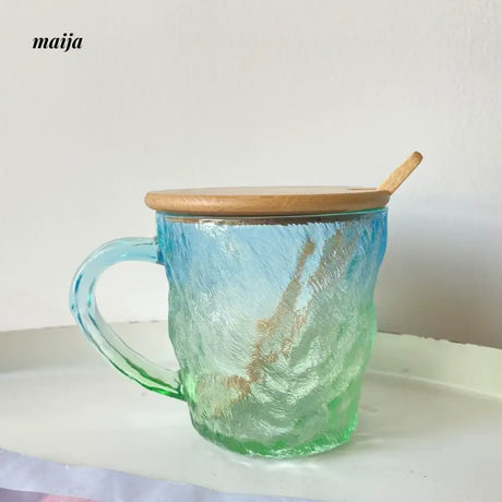 BANKE Glacier Tattoo Glass Water Drink Cup from BANKE
