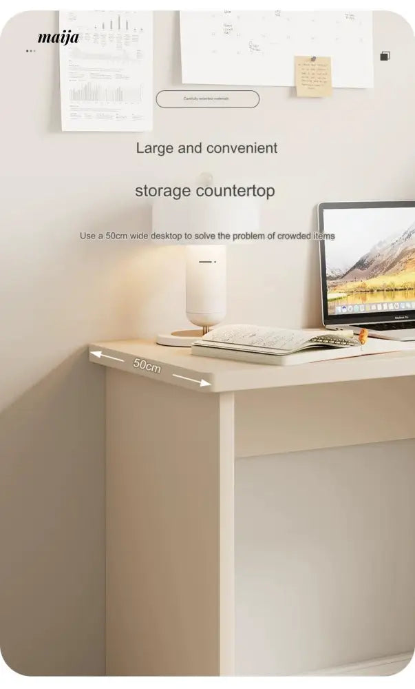 Sumaya Desk with Shelves from maija