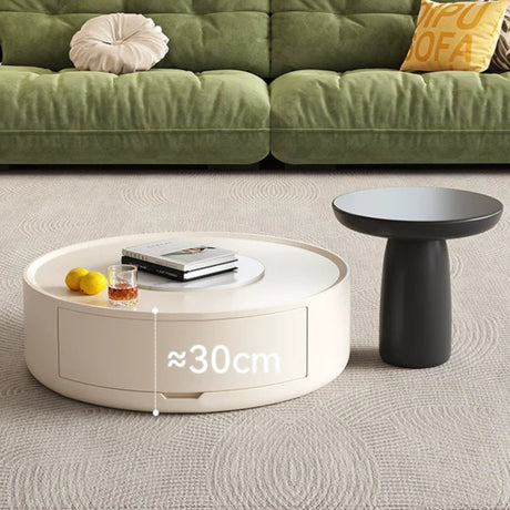 DIPU Elian Cream Coffee Table Combination from DIPU