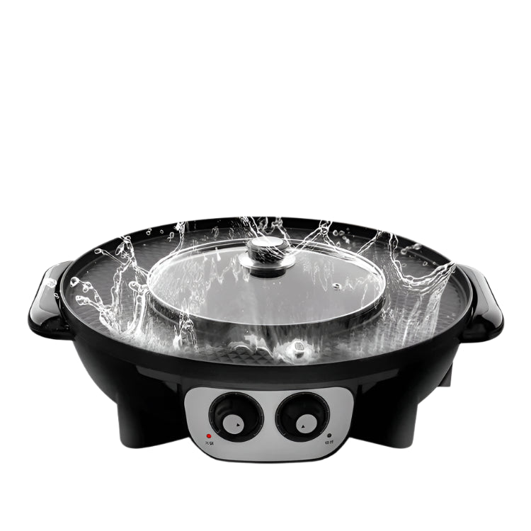 MOJIA Fenwick Luxury Outdoor BBQ & Hot Pot Table with Minimalist Design from MOJIA