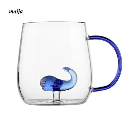 WII 3D Cute Summer Coffee Glass Cup from WII