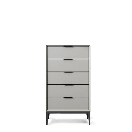 LINYUE Astrid Nordic Solid Wood Four-Drawer Retro Cabinet from LINYUE