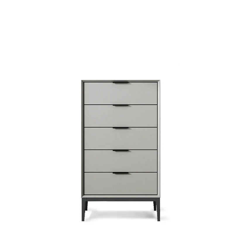 LINYUE Astrid Nordic Solid Wood Four-Drawer Retro Cabinet from LINYUE